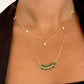 Green Leaf Necklace