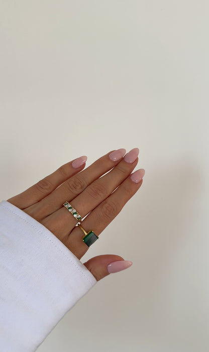 Malachite Ring