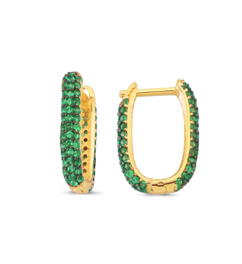 Green Pave Hoops